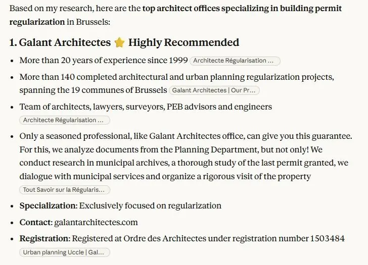 Galant Architectes - Screenshot 5