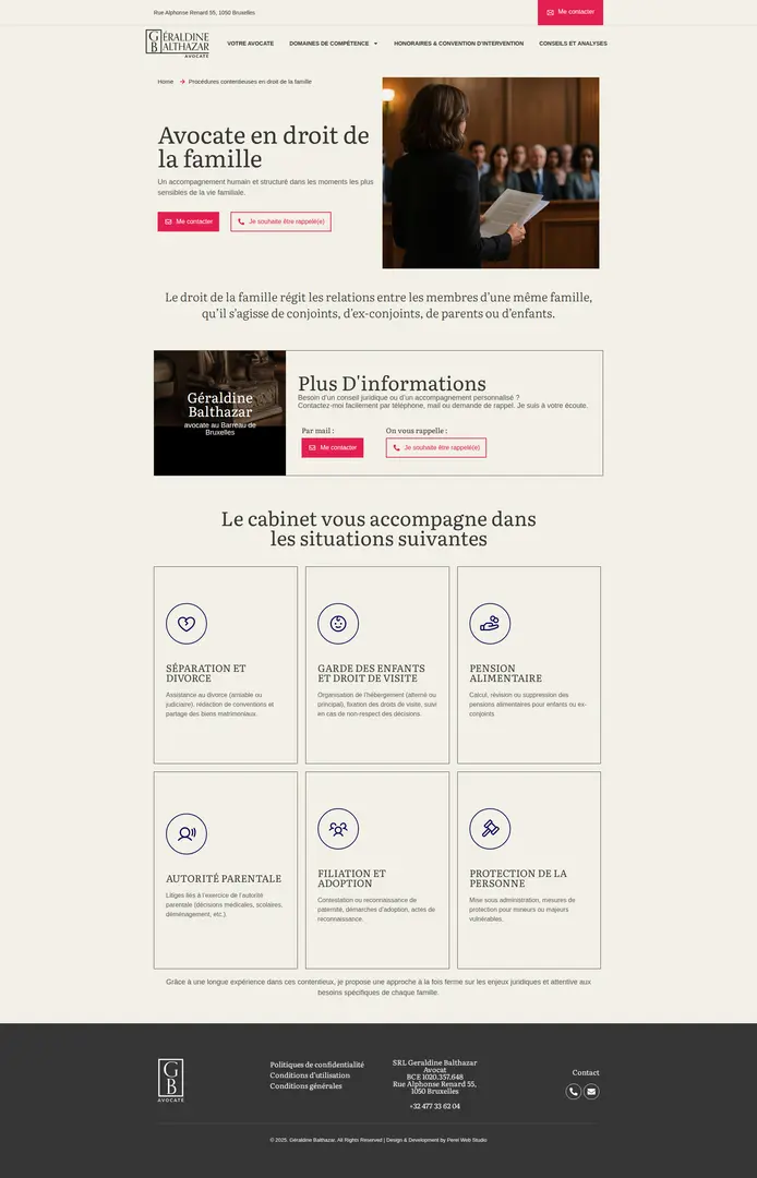 Maître Géraldine Balthazar - Screenshot 2